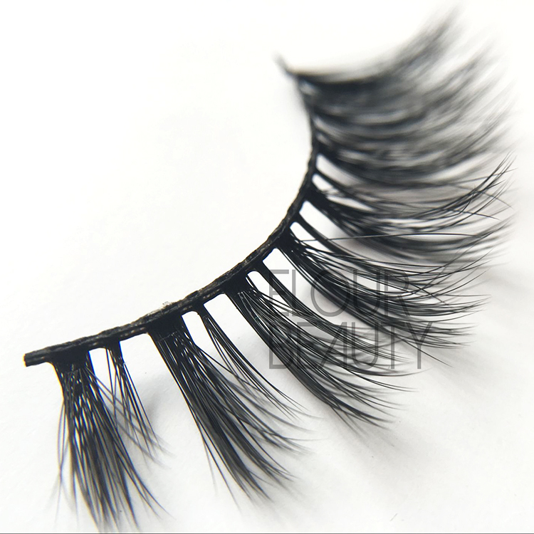 Top quality 3D mink faux eyelashes UK EJ60